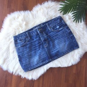 American Eagle Outfitters denim mini